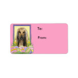 Easter Egg Cookies - Afghan Personalized Address Labels