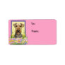 Easter Egg Cookies - Airedale Address Labels