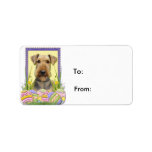 Easter Egg Cookies - Airedale Address Labels