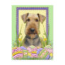Easter Egg Cookies - Airedale Post Card