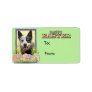 Easter Egg Cookies - Australian Cattle Dog Personalized Address Labels