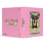 Easter Egg Cookies - Australian Kelpie Vinyl Binder