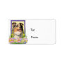 Easter Egg Cookies - Australian Shepherd Address Labels