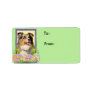 Easter Egg Cookies - Australian Shepherd Address Label