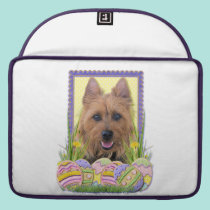 Easter Egg Cookies - Australian Terrier macbook sleeves