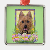 Easter Egg Cookies - Australian Terrier Christmas Ornament