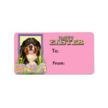 Easter Egg Cookies - Bernese Mountain Dog Personalized Address Labels