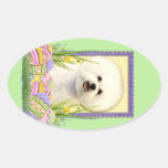 Easter Egg Cookies - Bichon Frise Stickers