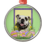 Easter Egg Cookies - Bulldog Christmas Tree Ornament