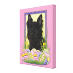 Easter Egg Cookies - Cairn Terrier Canvas Prints