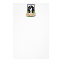 Easter Egg Cookies - Cavalier - Tri-colour Stationery