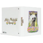 Easter Egg Cookies - Chinese Crested 3 Ring Binders