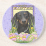 Easter Egg Cookies - Dachshund Beverage Coasters