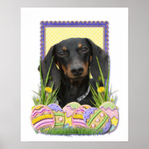 Easter Egg Cookies - Dachshund Print