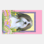Easter Egg Cookies - Havanese Rectangular Stickers