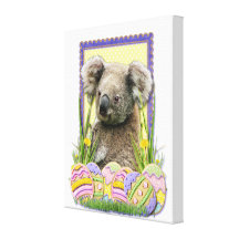 Easter Egg Cookies - Koala Gallery Wrap Canvas