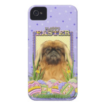 Easter Egg Cookies - Pekingese - Pebbles iPhone 4 Cover