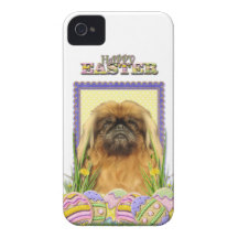 Easter Egg Cookies - Pekingese - Pebbles iPhone 4 Case-Mate Cases