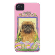 Easter Egg Cookies - Pekingese - Pebbles Case-Mate iPhone 4 Cases