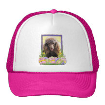 Easter Egg Cookies - Poodle - Chocolate Trucker Hat