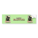 Easter Egg Cookies - Pug - Ruffy Bumper Stickers