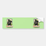Easter Egg Cookies - Pug - Ruffy Bumper Sticker