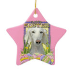 Easter Egg Cookies - Saluki Christmas Ornament