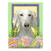 Easter Egg Cookies - Saluki Post Cards