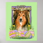 Easter Egg Cookies - Sheltie Posters