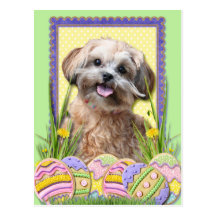 Easter Egg Cookies - ShihPoo Post Cards
