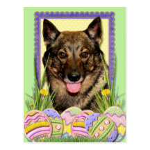 Easter Egg Cookies - Vallhund Post Cards