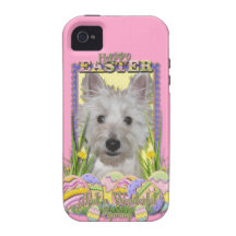 Easter Egg Cookies - West Highland Terrier - Tank iPhone 4 Cover