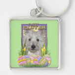 Easter Egg Cookies - West Highland Terrier - Tank Key Chain