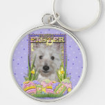 Easter Egg Cookies - West Highland Terrier - Tank Keychains