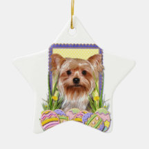 Easter Egg Cookies - Yorkshire Terrier Ornament