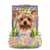Easter Egg Cookies - Yorkshire Terrier Cut Out