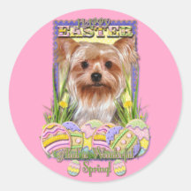 Easter Egg Cookies - Yorkshire Terrier Sticker