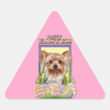 Easter Egg Cookies - Yorkshire Terrier Stickers