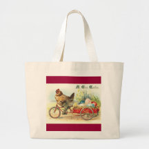 Easter Egg delivery service Canvas Bags