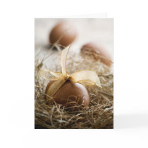 Easter egg folded card