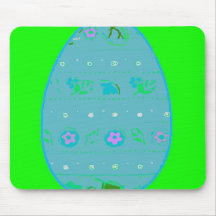 Easter Egg Greeting Mouse Pads