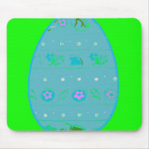 Easter Egg Greeting Mouse Pads