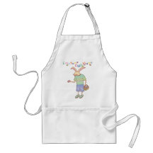 Easter Egg Hunt Bunny Apron