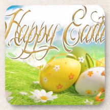 Easter Egg Hunt Drink Coaster