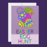 Easter Egg Hunt Invitation invitations