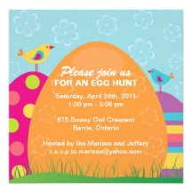 Easter Egg Hunt Invitation