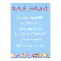 Easter Egg Hunt Invitation