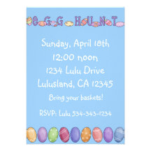 Easter Egg Hunt Invitation