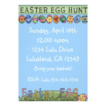 Easter Egg Hunt Invitation