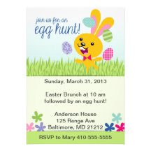 Easter Egg Hunt Invite